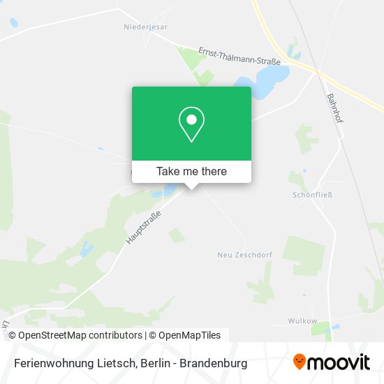 Ferienwohnung Lietsch map