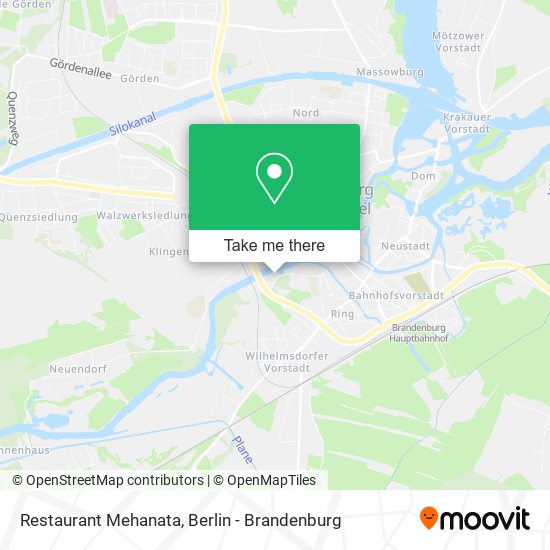 Restaurant Mehanata map