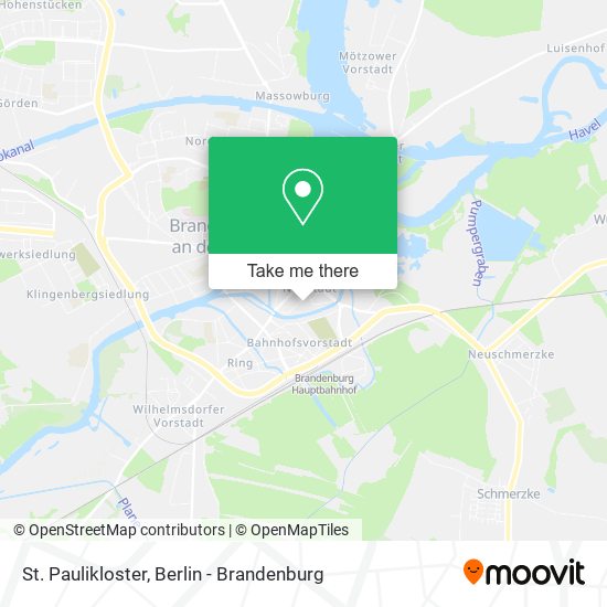St. Paulikloster map