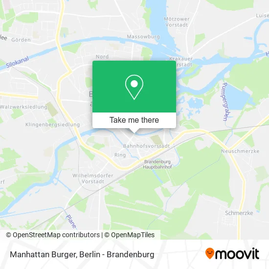 Карта Manhattan Burger