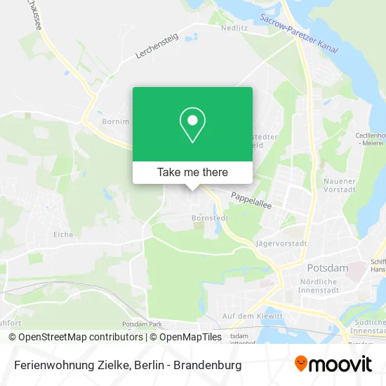 Карта Ferienwohnung Zielke