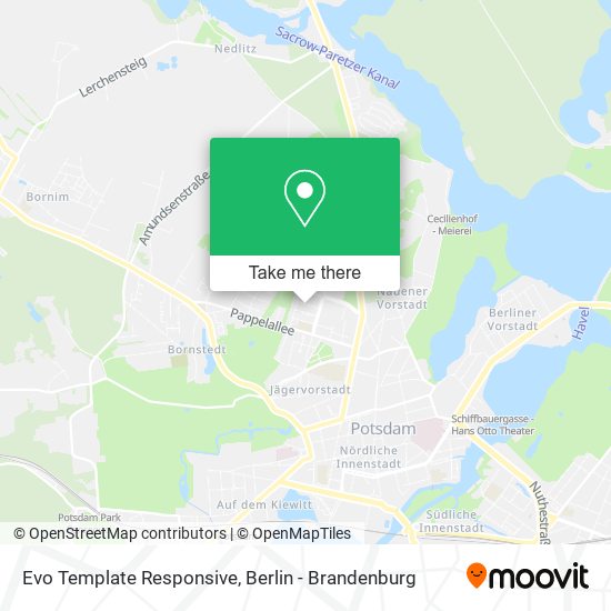 Evo Template Responsive map