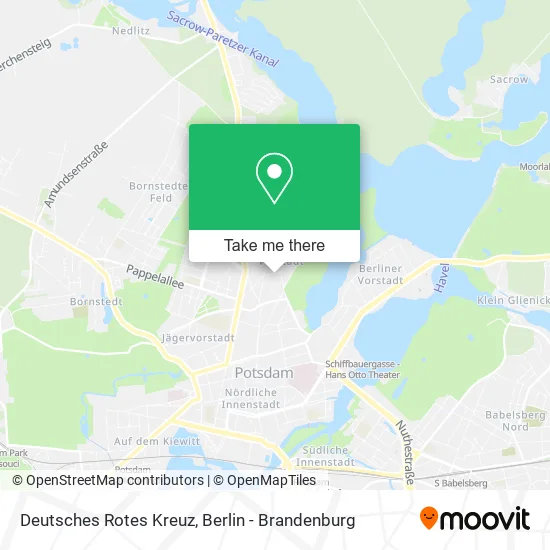 Deutsches Rotes Kreuz map