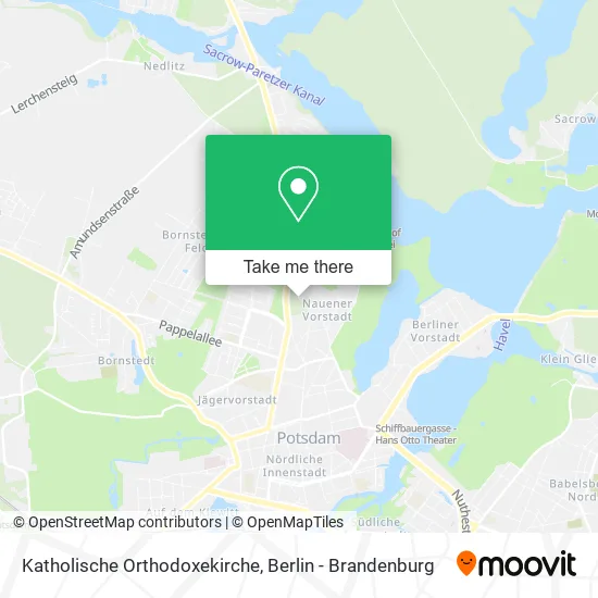 Карта Katholische Orthodoxekirche