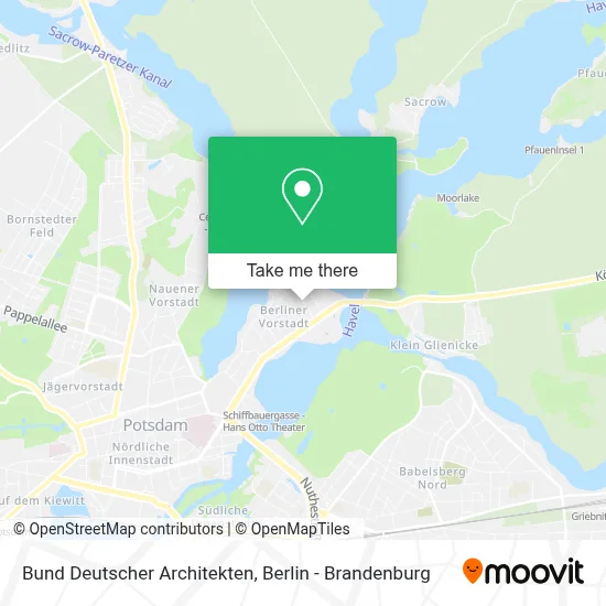 Bund Deutscher Architekten map