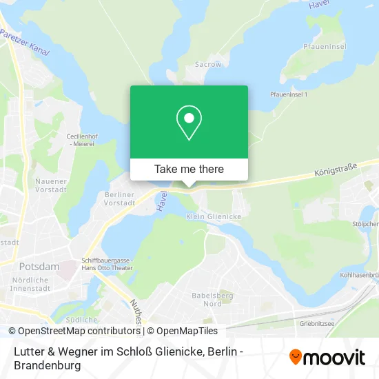Lutter & Wegner im Schloß Glienicke map