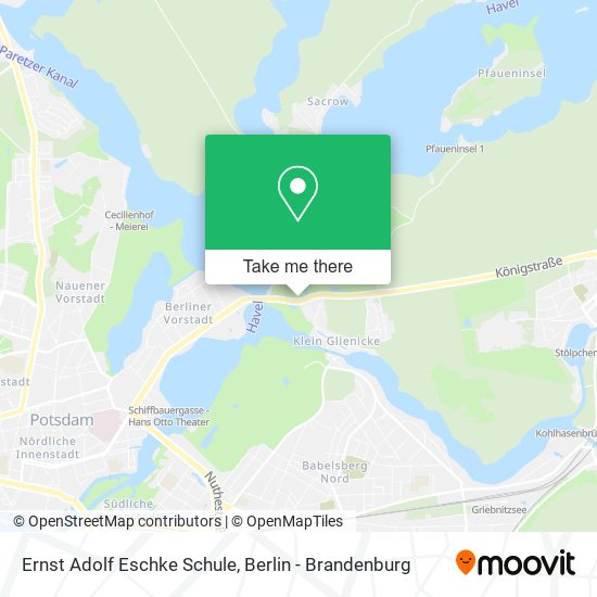 Ernst Adolf Eschke Schule map