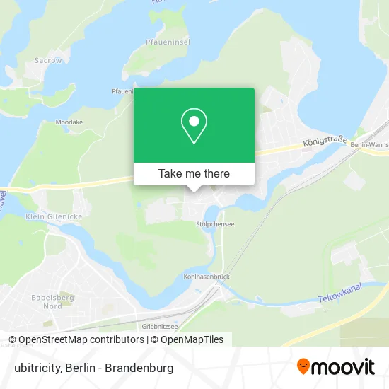 Карта ubitricity