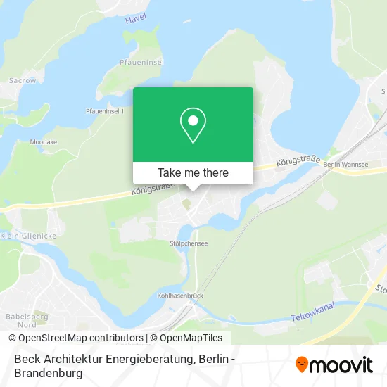Карта Beck Architektur Energieberatung