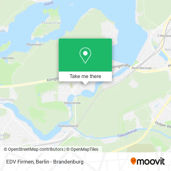 EDV Firmen map