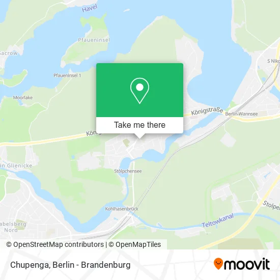 Chupenga map
