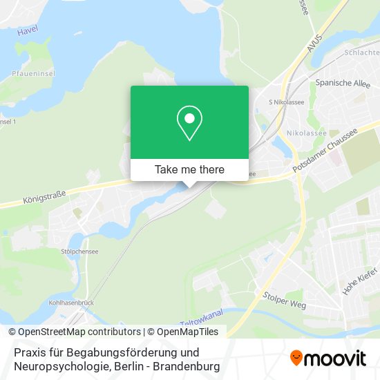 Praxis für Begabungsförderung und Neuropsychologie map