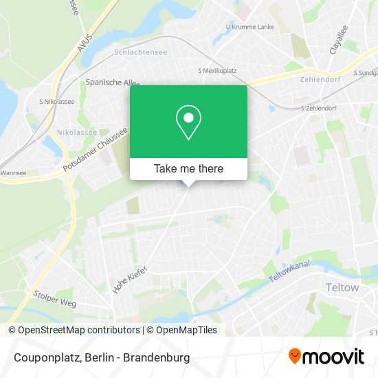 Couponplatz map