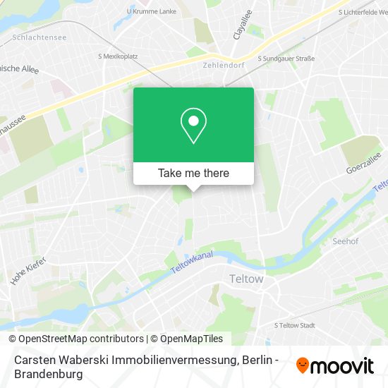 Carsten Waberski Immobilienvermessung map