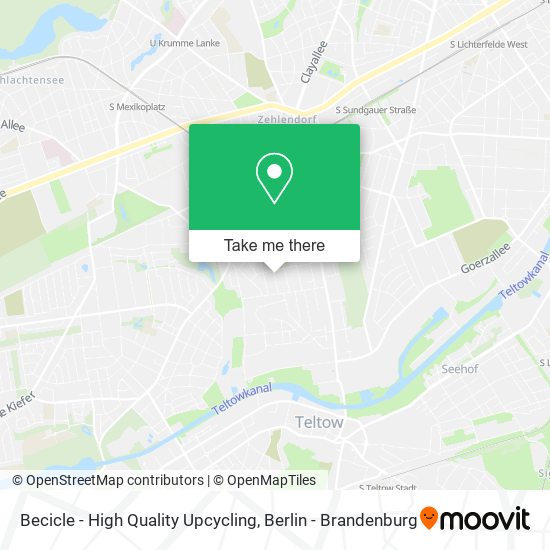 Becicle - High Quality Upcycling map