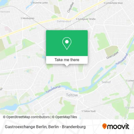 Карта Gastroexchange Berlin