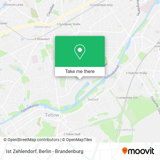 Ist Zehlendorf map