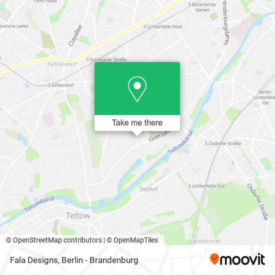 Fala Designs map