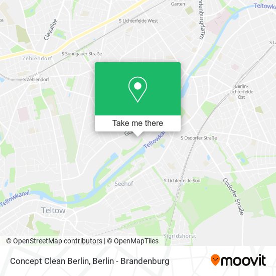 Concept Clean Berlin map