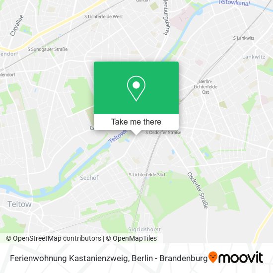 Ferienwohnung Kastanienzweig map