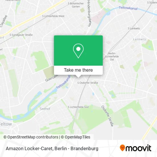 Карта Amazon Locker-Caret