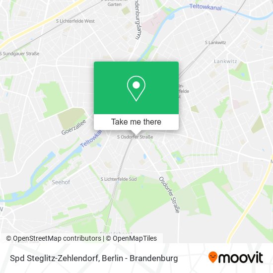 Spd Steglitz-Zehlendorf map