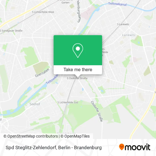 Карта Spd Steglitz-Zehlendorf