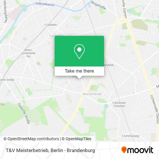 T&V Meisterbetrieb map