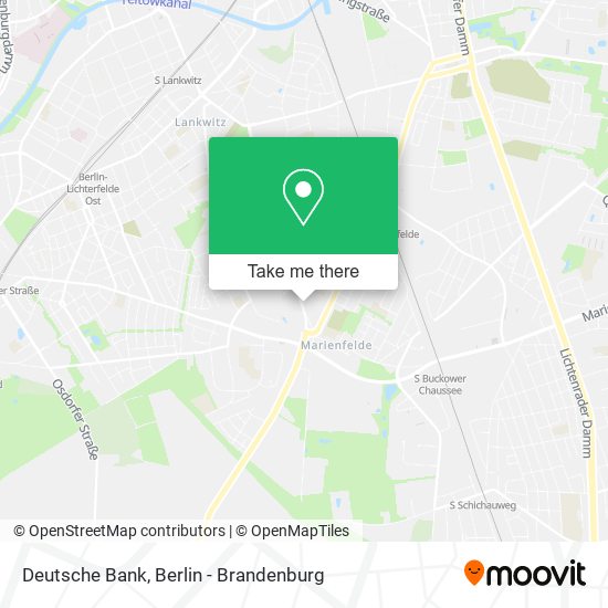 Deutsche Bank map