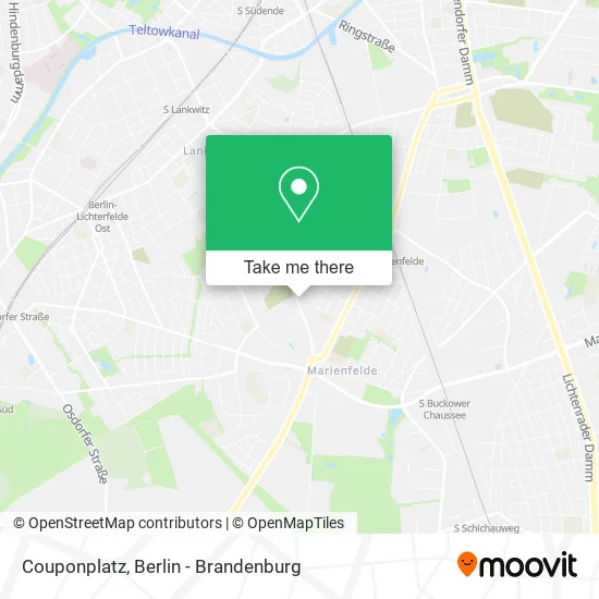 Couponplatz map