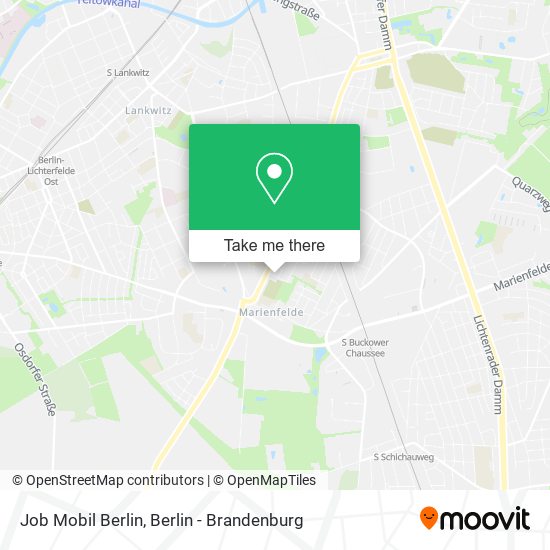 Job Mobil Berlin map