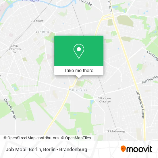Карта Job Mobil Berlin