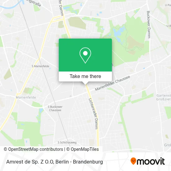 Amrest de Sp. Z O.O map