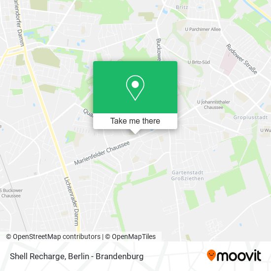 Shell Recharge map