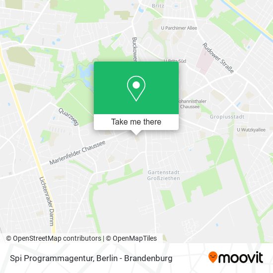 Карта Spi Programmagentur