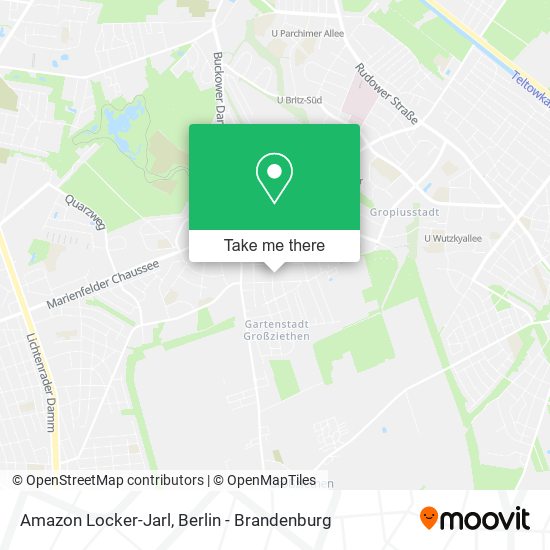 Amazon Locker-Jarl map