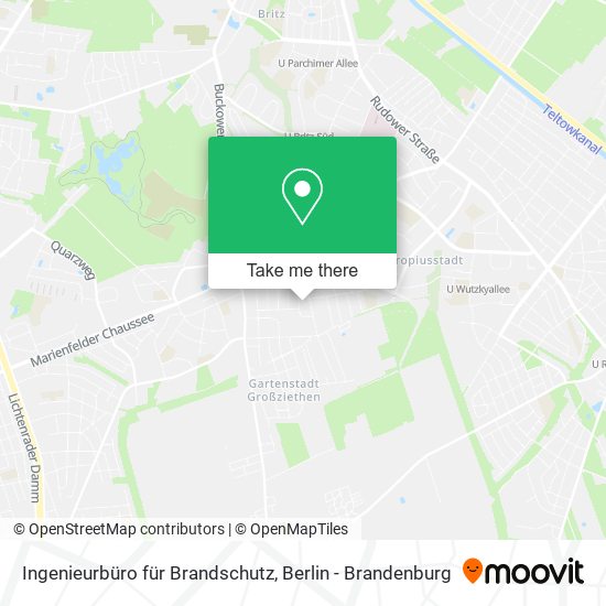 Ingenieurbüro für Brandschutz map
