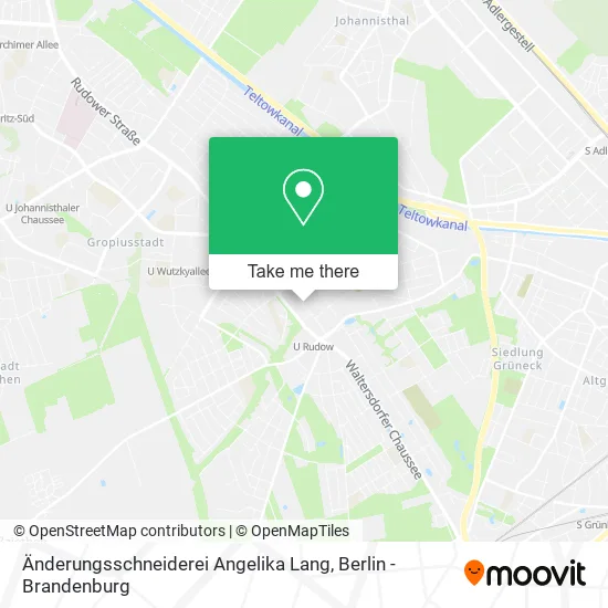 Карта Änderungsschneiderei Angelika Lang