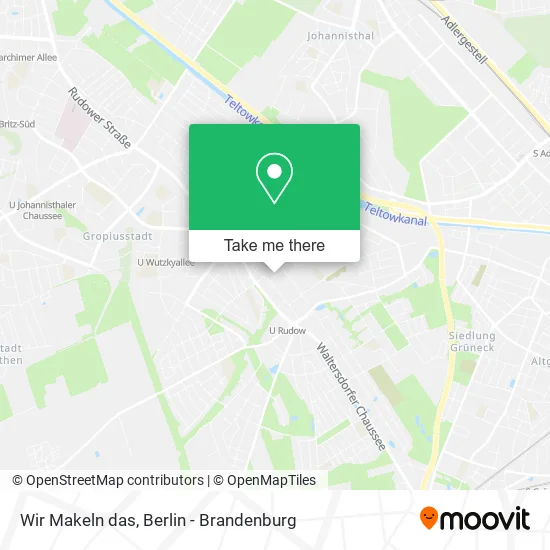 Карта Wir Makeln das