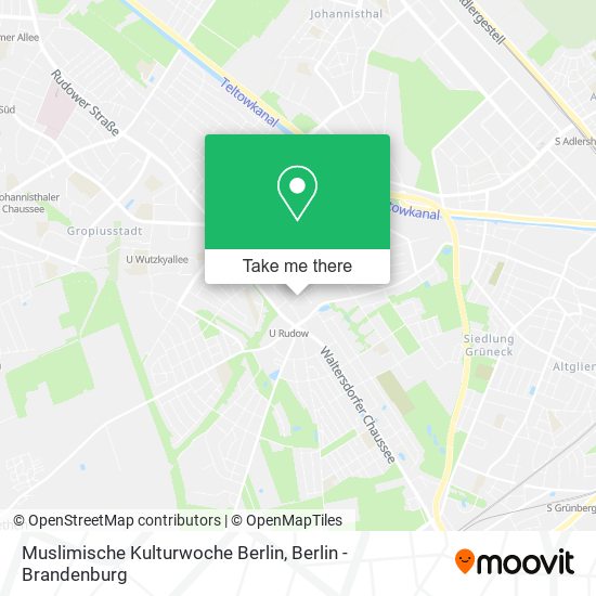 Muslimische Kulturwoche Berlin map