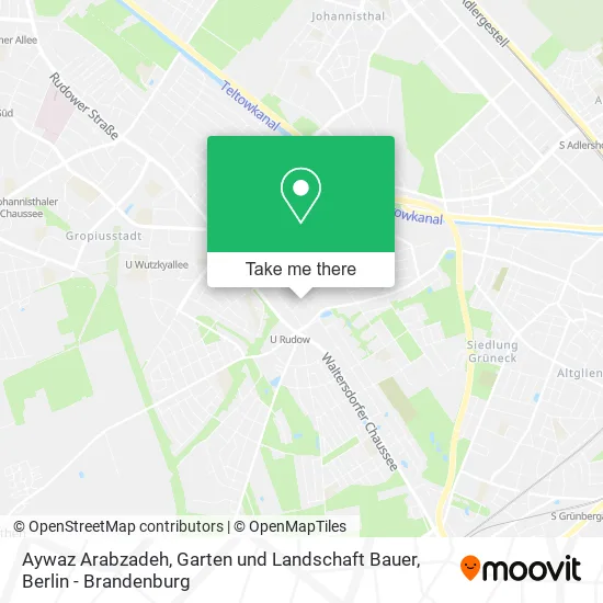 Карта Aywaz Arabzadeh, Garten und Landschaft Bauer