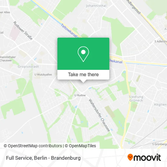 Карта Full Service
