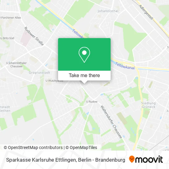 Карта Sparkasse Karlsruhe Ettlingen