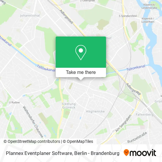 Карта Plannex Eventplaner Software