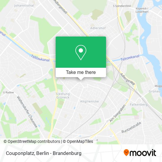 Couponplatz map