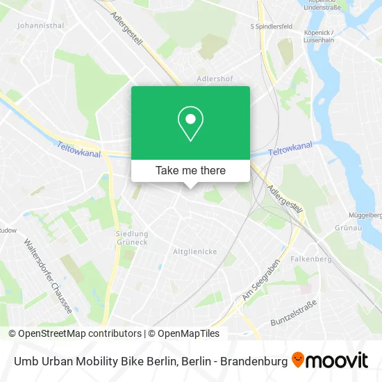 Карта Umb Urban Mobility Bike Berlin