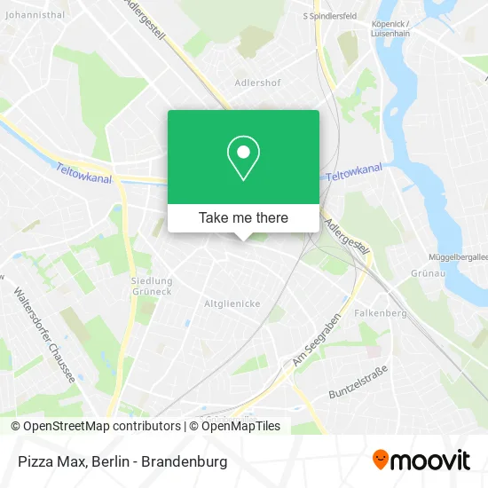Карта Pizza Max