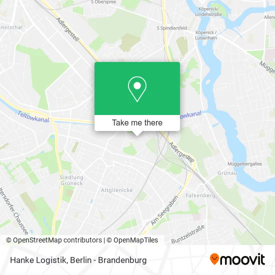 Карта Hanke Logistik