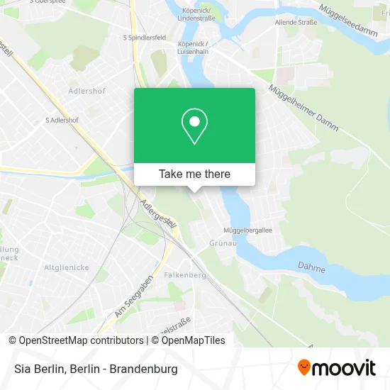 Sia Berlin map