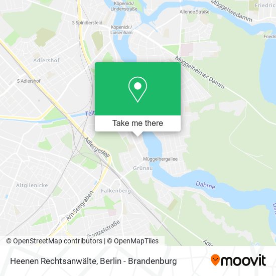 Heenen Rechtsanwälte map